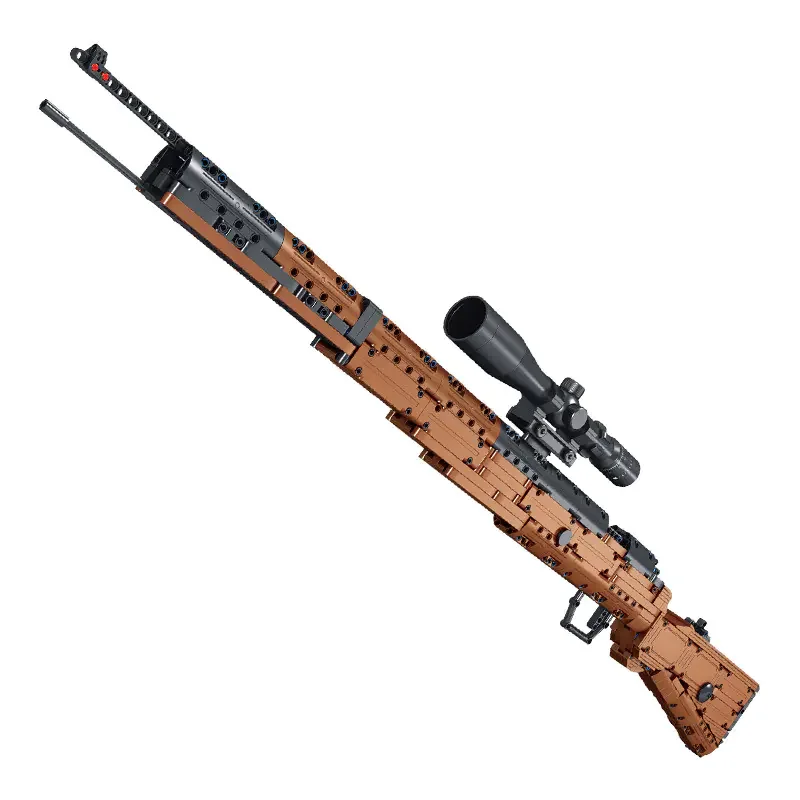 Panlos Building block gun series 670001-670018 building gun toy for boys gift AWM Sniper Rifle bricks G18 Automatic Pistol