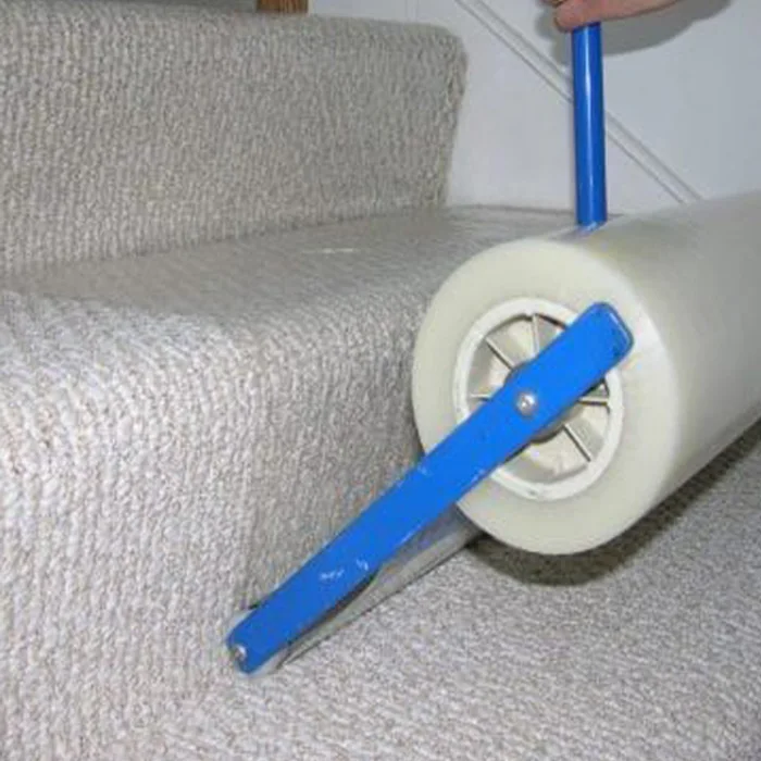 Customize wholesales pe plastic film rolls carpet floor protective pe tpu film