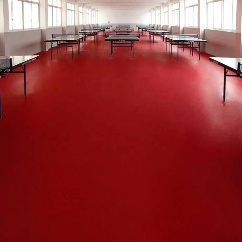 High Quality Factory Export Itf Certificate Spu Synthetic Tennis Court Surface Sports Coating Material Flooring Price