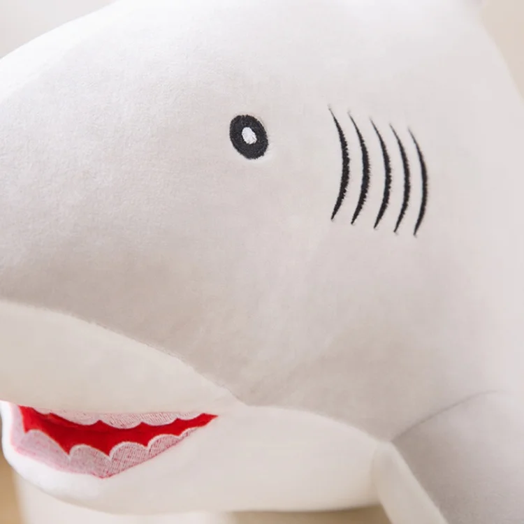 Factory Custom plush shark toy Simulation Stuffed animal shark toy soft animal plush pillow toy
