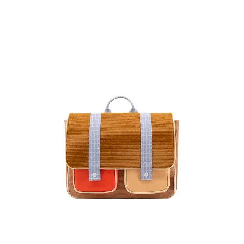 Vacuum Corduroy Backpack Kids  Kid Backpack School Bags Teenager Backpack