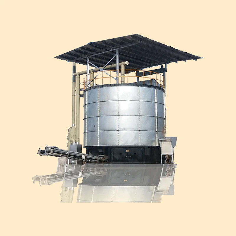 GATE Organic Fertilizer Fermenter Chicken Manure Composting Equipment Livestock Waste Fermentation Tank