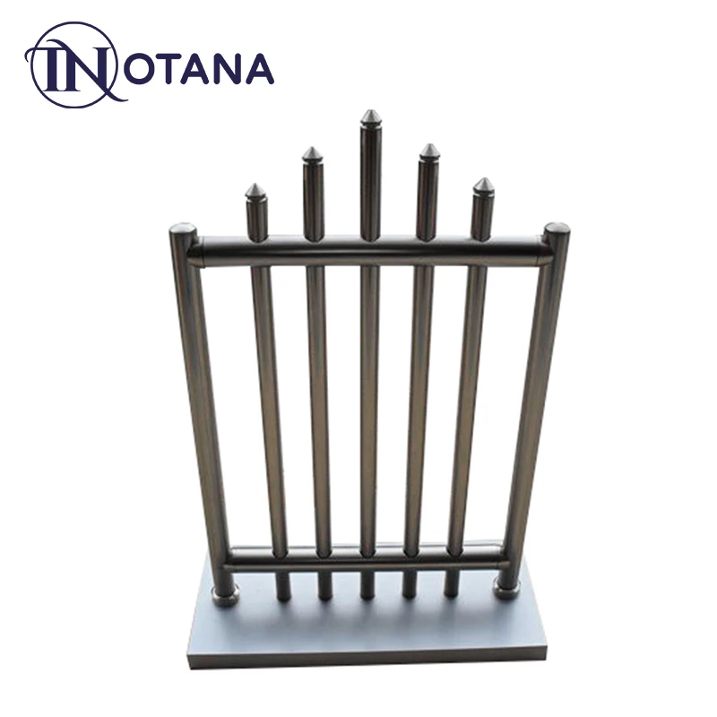 Modern design bracket parts aluminium handrails balustrade for exterior outdoor indoor stairs case balcony hand railing