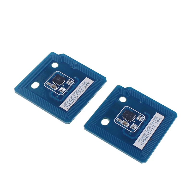 XEROXS Phaser 7800 Toner Cartridge Chip 106R01570 106R01571 106R01572 106R01573 Reset Cartridge Chip