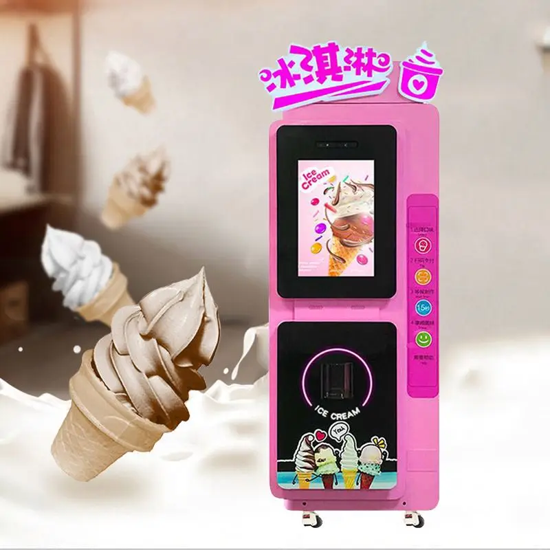 Wholesale Price Commercial Multifunction Ice Cream Vending Machine Italian Gelato Maker