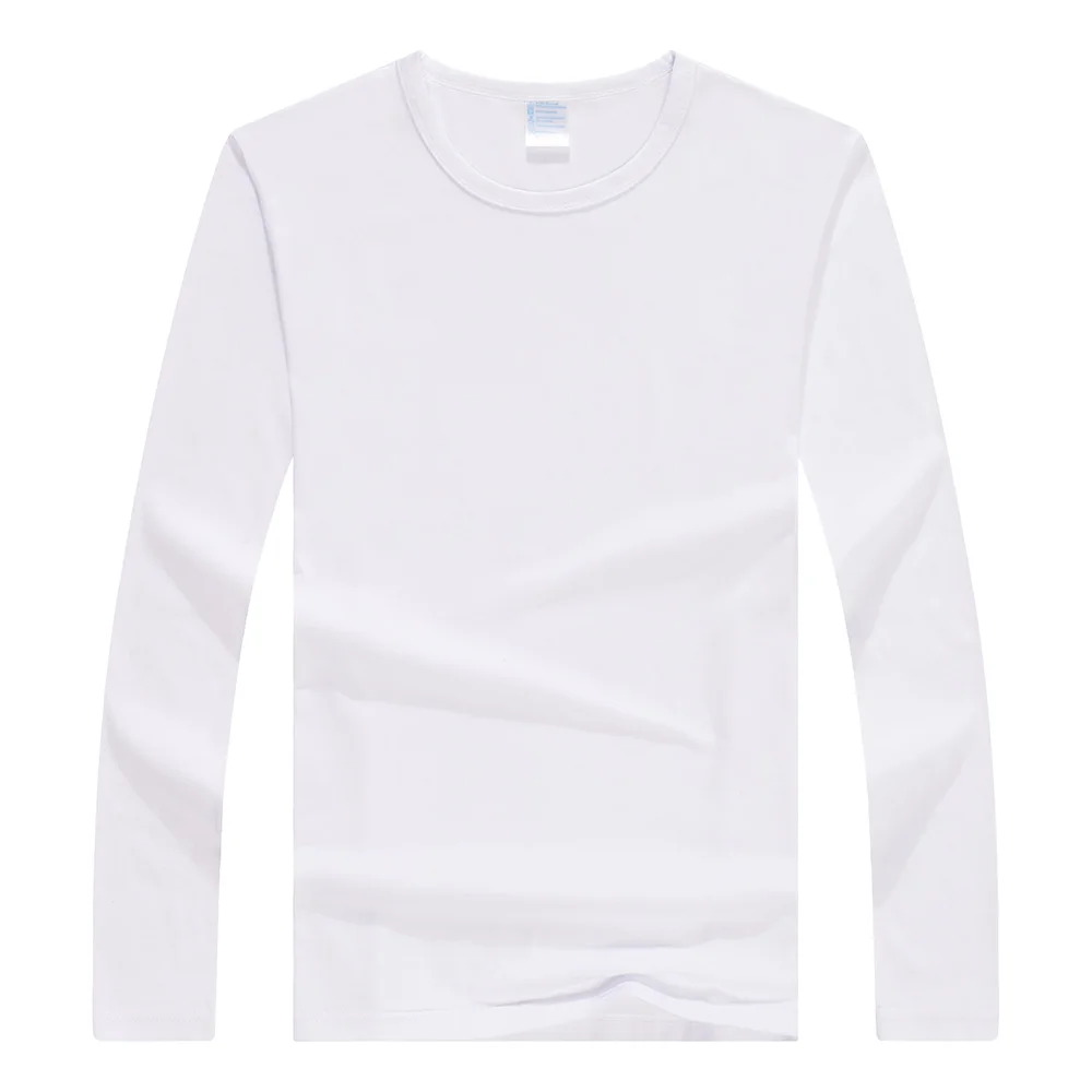 
Factoory wholesale blank long sleeve t shirt custom printing logo mens long sleeve oversized t shirts 