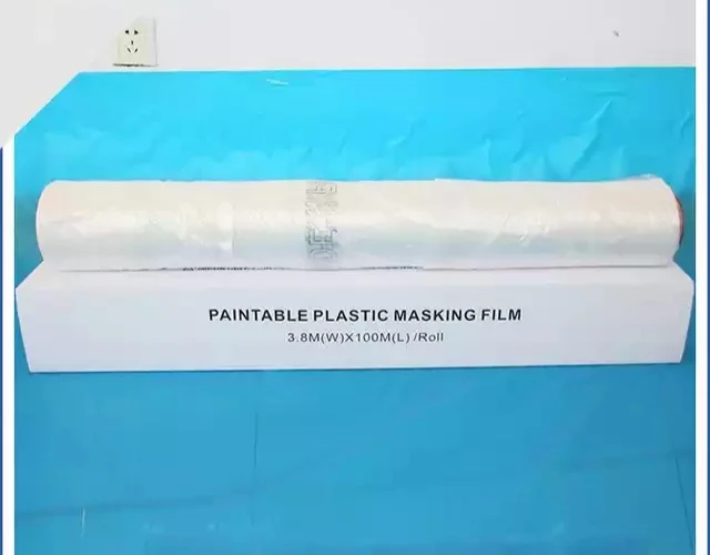 3D wholesale Plastic film auto car protection paint masking film.