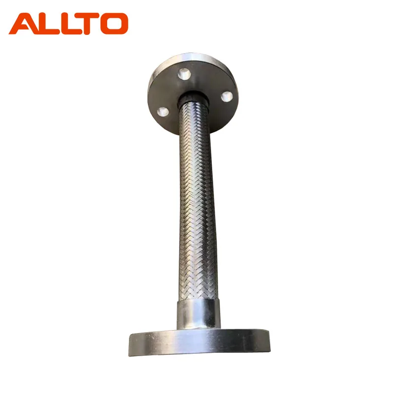 China Factory Price Supplier Flanged Connector Flexible Metal Hose Assembly Braided Hose 316 Stainless Steel