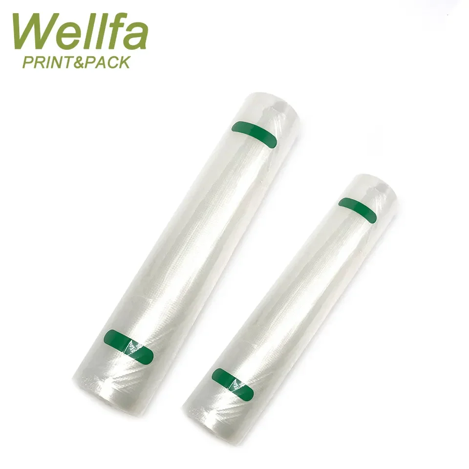 Manufacturer Custom Plastic High Barrier EVOH Nylon Co-extrusion Film Food Meat Storage Vacuum Seal Bag Rolls Vacuum Packaging