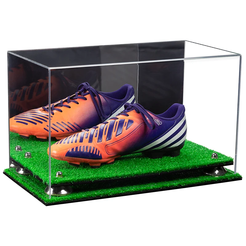 Индивидуальный Делюкс акриловый большой футляр для обуви футбола