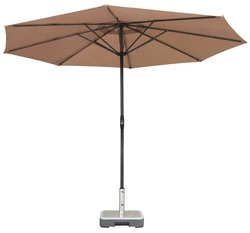High quality patio outdoor furniture 8 ribs central pole patio umbrella garden parasol umbrella
