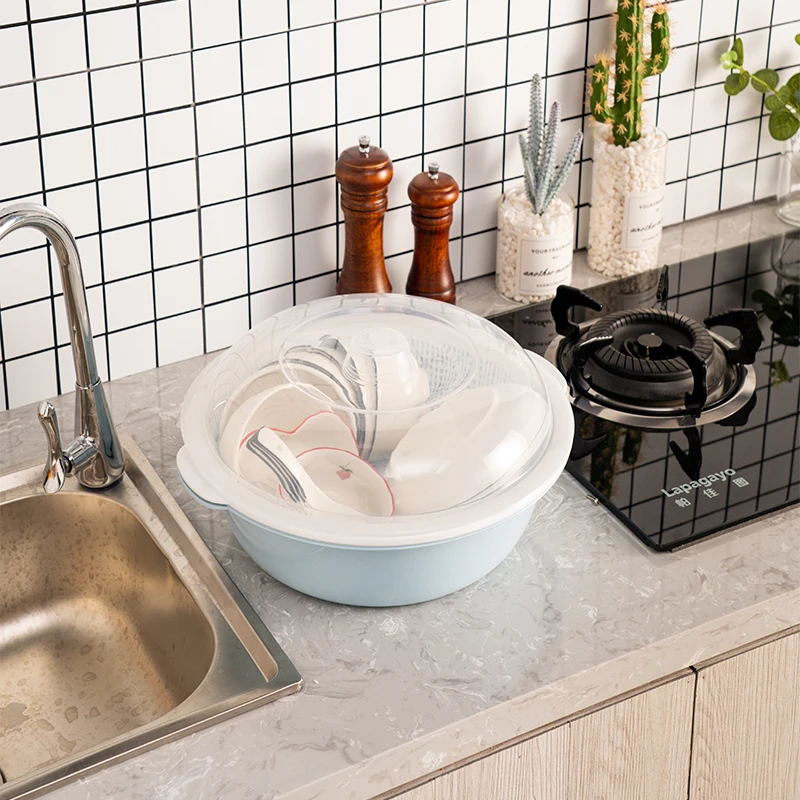 Vegetable washing colanders & strainers kitchen strainer basket drain basket kitchen colanders sink strainer with lid