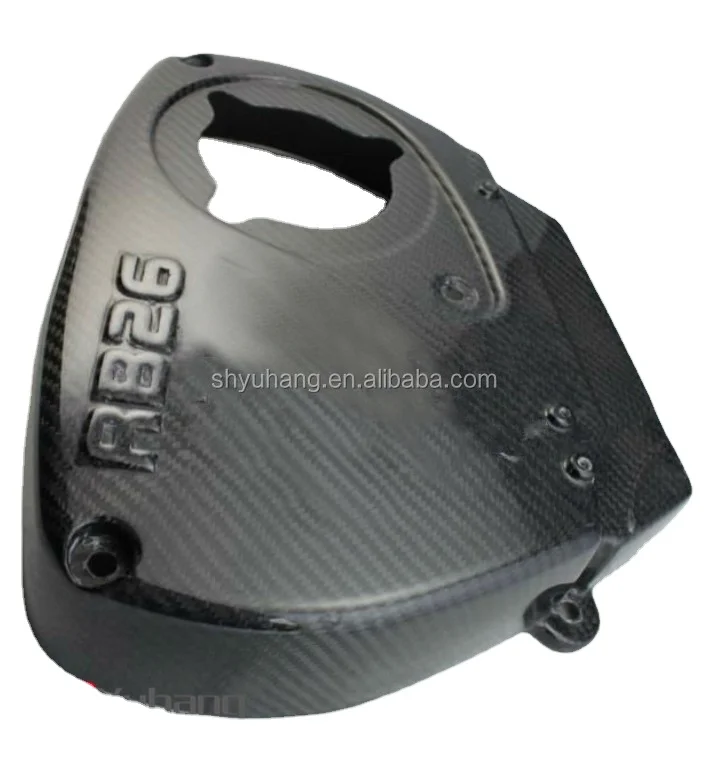 For Skyline R32 R33 R34 GTR RB26 DETT BNR32 BNR33 BNR34 Carbon Fiber Engine Cam Gear Cover