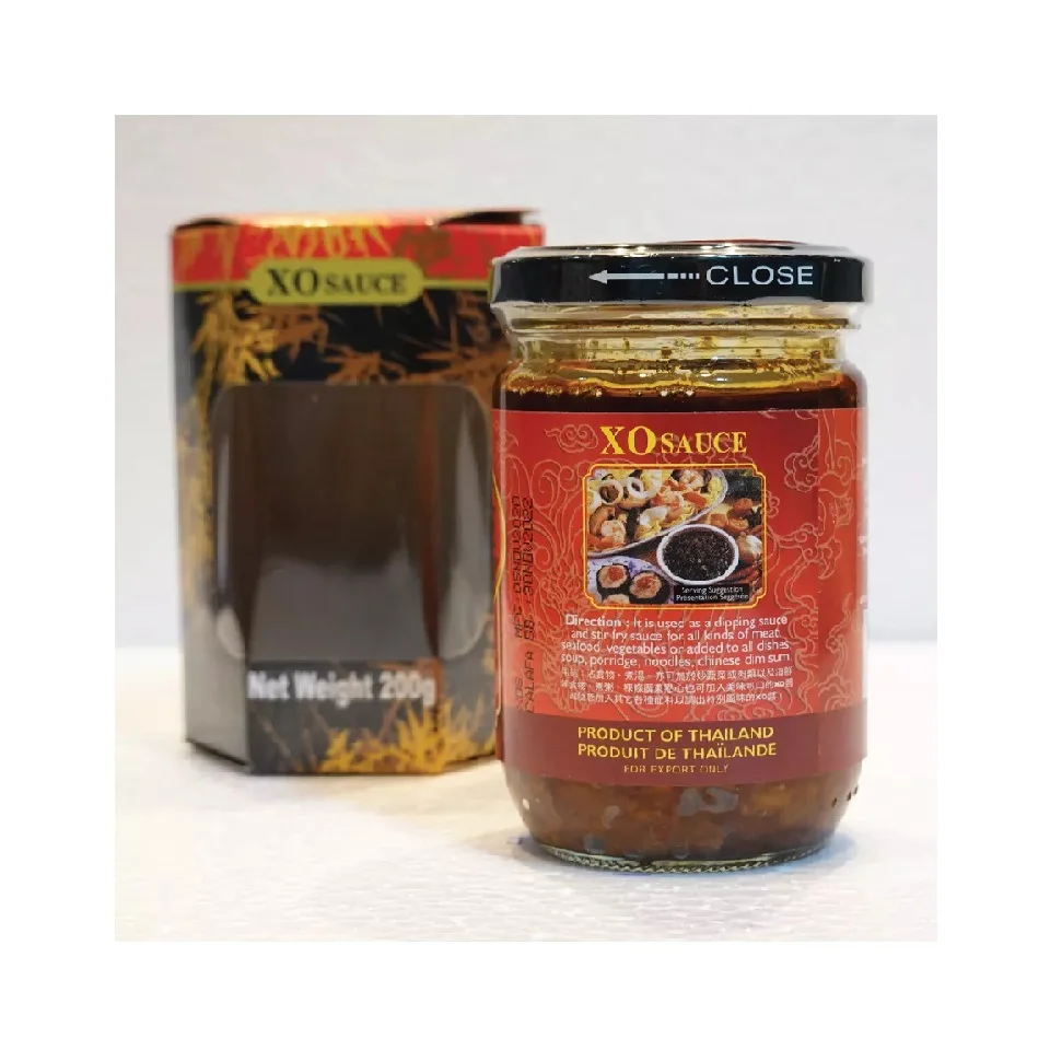 Good Price Condiments and Other Sauce of XO Sauce with Dried Scallop by Lee Brand Delicious Taste for Kitchen and Daily Eat