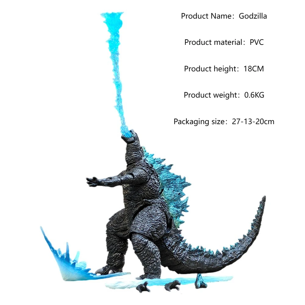 SHM Godzillas 2021 vs Король конгов Монстры ядерный реактивный портативный модельный ящик