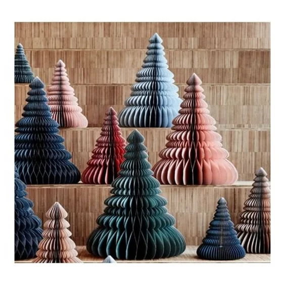 Современное украшение для окна, бумажные украшения, украшение для рождественской елки для дома