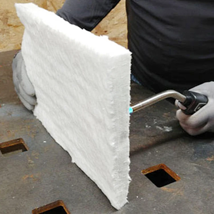 ceramic fiber wool aerogel blanket raku kiln with 128kg/m3