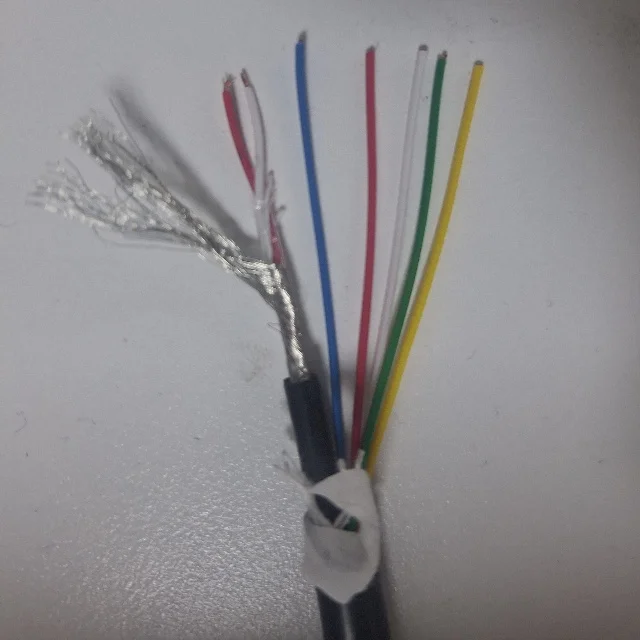 20/22/24/26AWG Power Control Non-shield  & Shielded Cable 2 3 4 5 6 8  10 Core  Power Cable