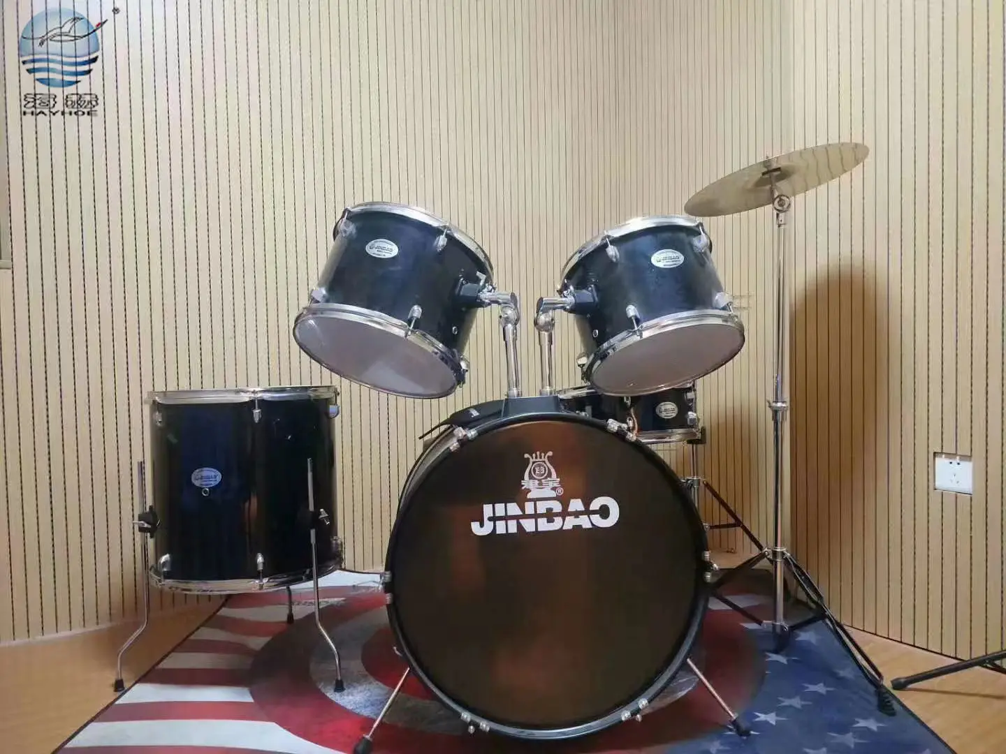 Popular Soundproof Wall Ceiling Panel MDF Board Grooved Wooden Acoustic Panel for Meeting Room