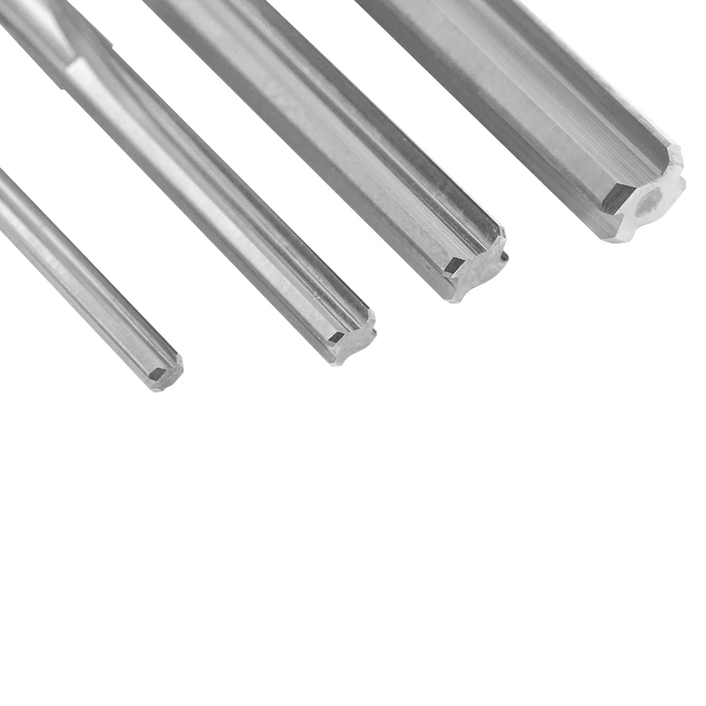 Solid hard, tungsten carbide reamer