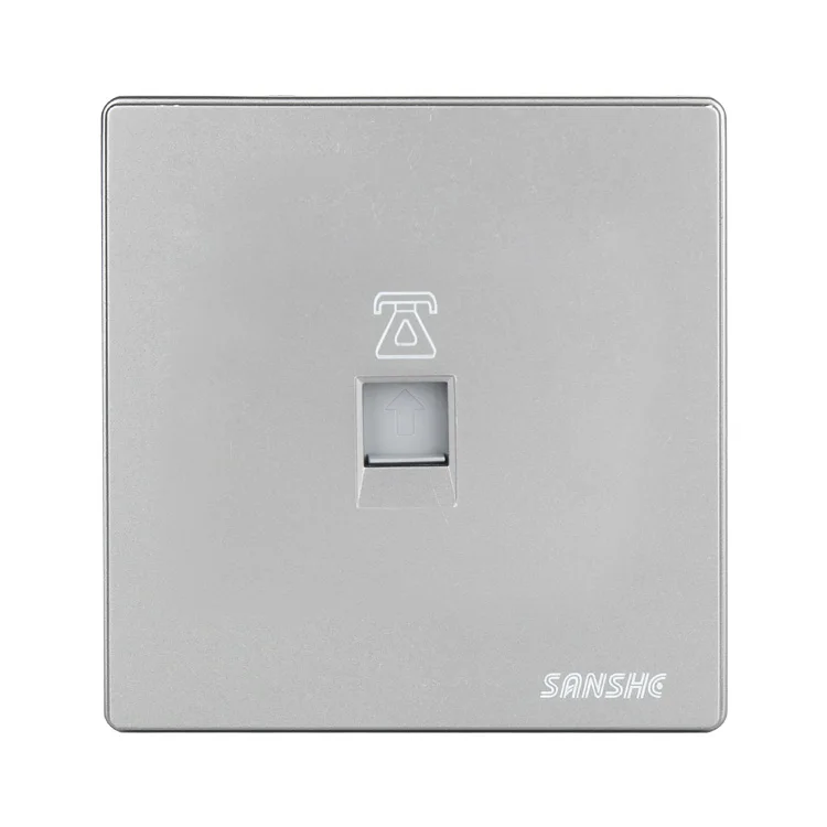 Sanshe PC material single relate eight core computer and data sockets