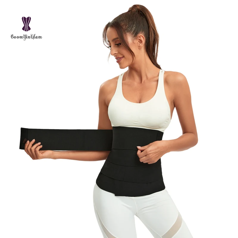 Adjustable Waist Trainer Slimming Tummy Elastic Band Wrap Belt Stomach Belt Body Shaper Tummy Wrap Waist Trainer 4M
