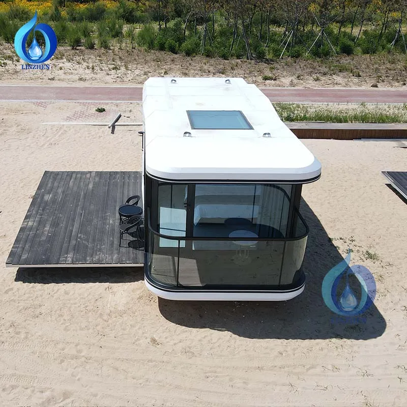 customized Prefab Expandable Container Houses 2 Bedrooms 1 Bathroom 1 Kitchen foldable modular homes container house