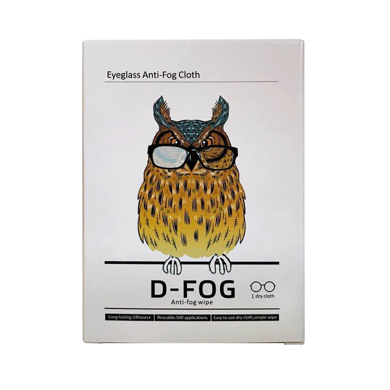 Противотуманная ткань для очков, противотуманная салфетка, очистка, противотуманный спрей для стекла, D-туман