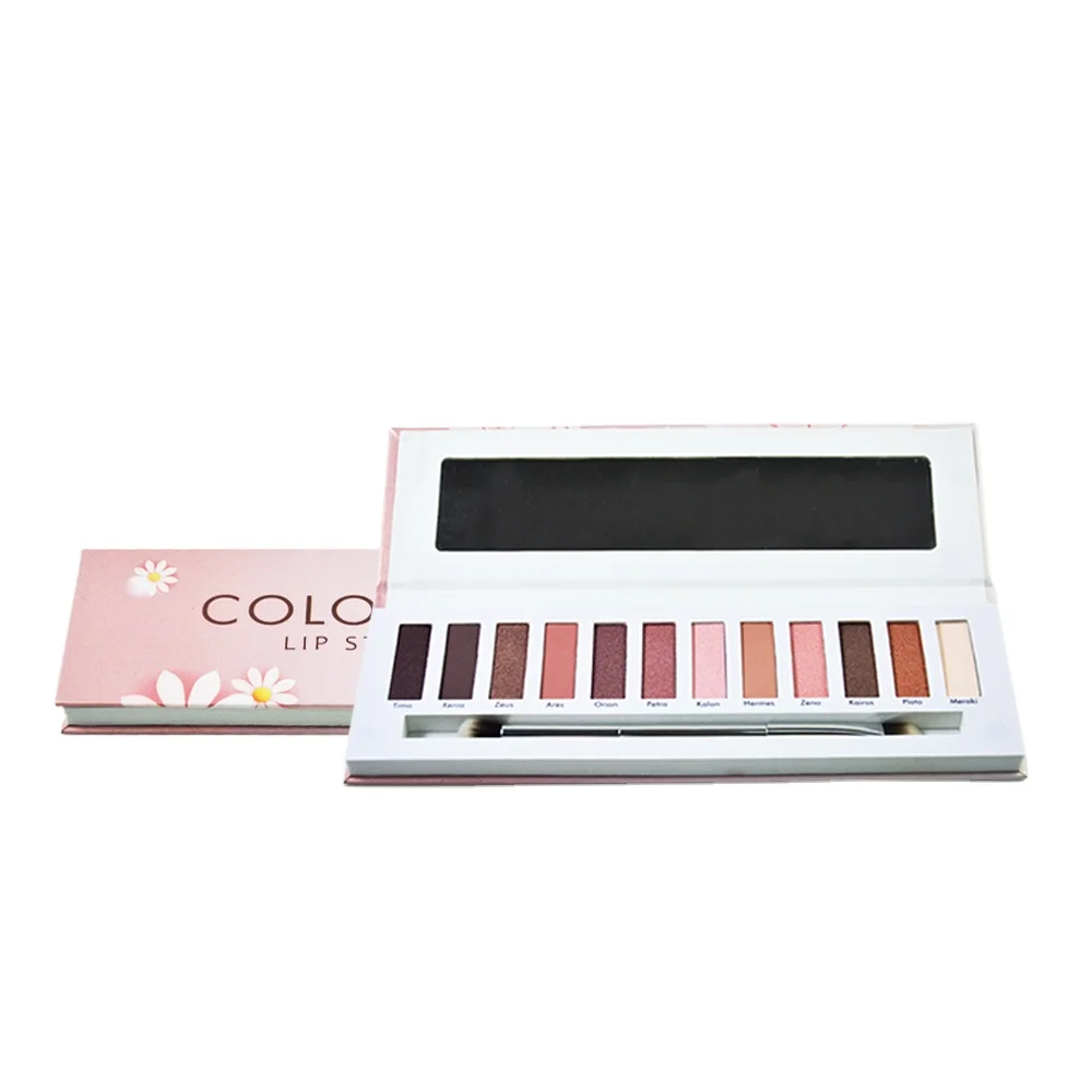 Natural Glitter Cream Eye Shadow High Matte Eye shadow Palette Glitter Eye Shadow Makeup Paper Pallet