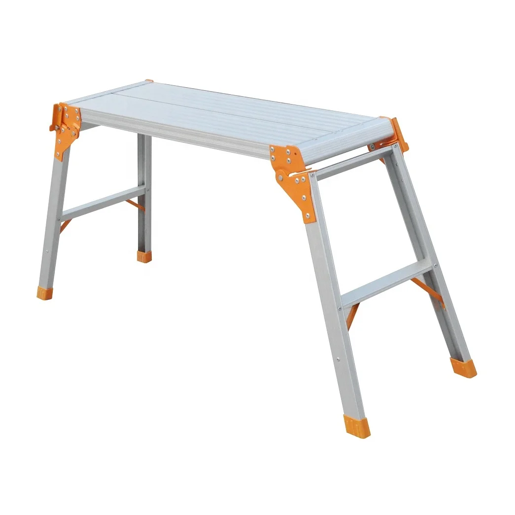 60x60cm Aluminium Foldable Home Used Working Platform Ladder