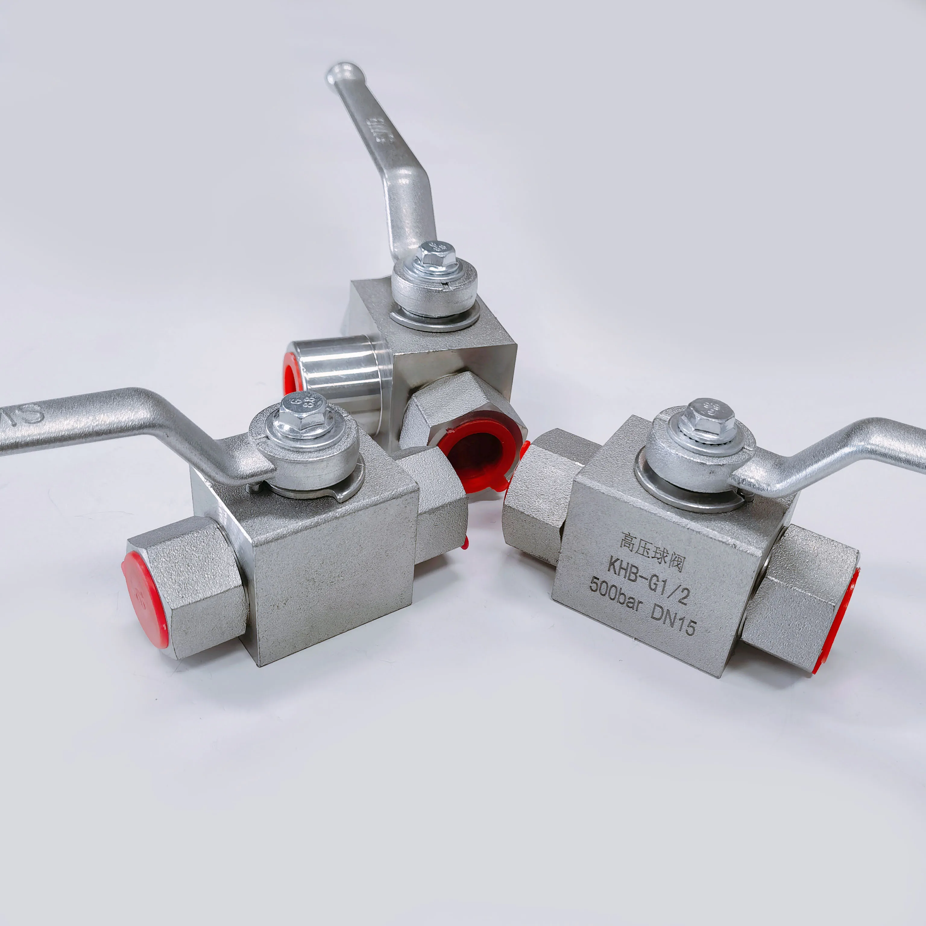 Two Ways KHB Series Carbon steel Hydraulic high pressure Ball Valve