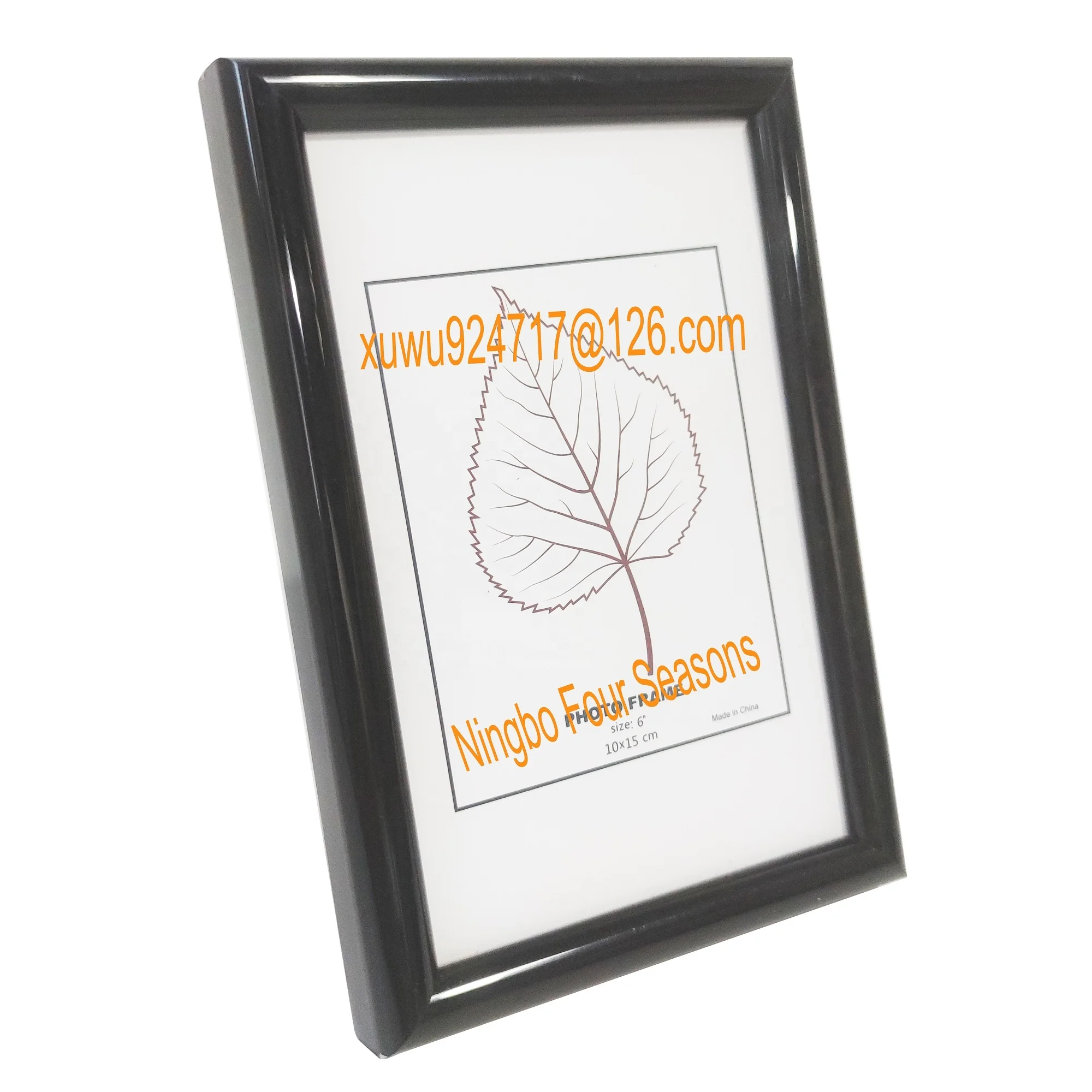 Cheap PVC Photo Frame Desktop Decoration Colorful Plastic Photo Picture Frame