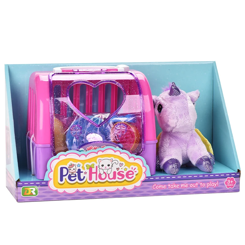 Best gift for for toddlers pet toy for kids 3-6 years old pretend play set for boys and girls
