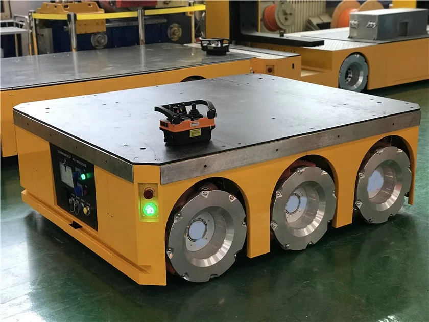 Mecanum Wheeled Omnidirectional Mobile Platform Lifting Platform