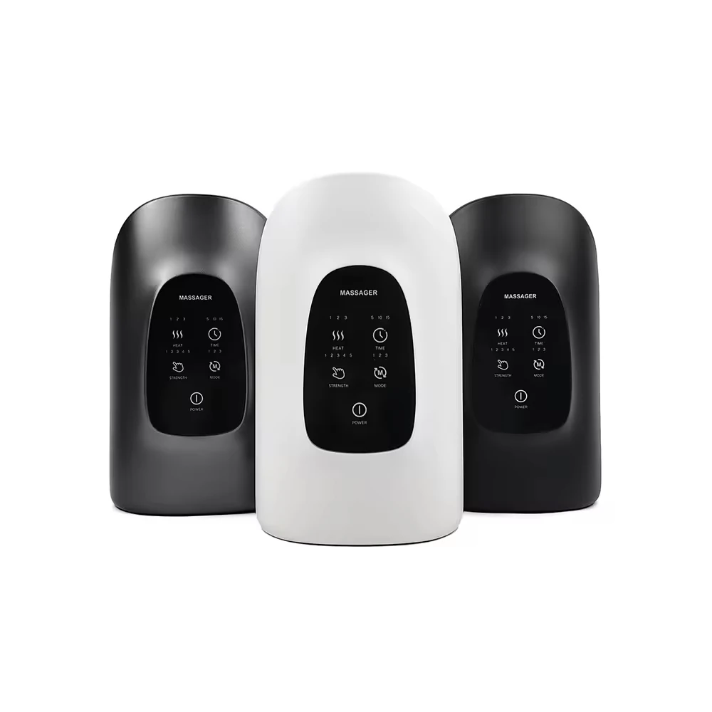 2024 New Cordless Air Compression Electric Hand And Wrist Massager Machine Heating Therapy Fingers Hands massager