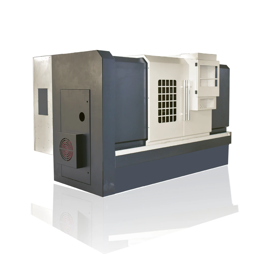 low cost cnc lathe axis automation cnc turn mill CK50L computer desktop cnc lathe machine manufacturer