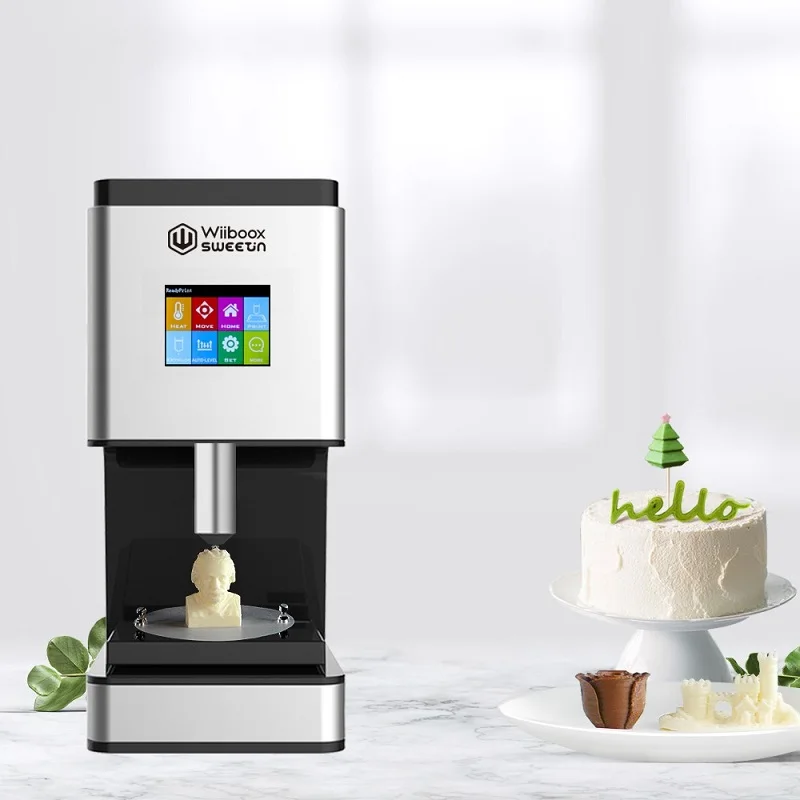 
 2020 Wiiboox новый продукт для самостоятельной сборки еды Wiiboox Sweetin еды шоколада 3D принтер  