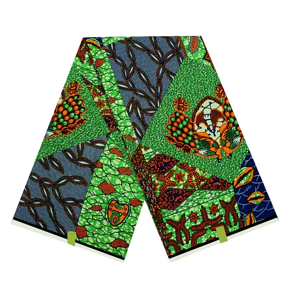 tissu pagne wax africain veritable Dutch holland fabric V1429 african cotton print  ankara real wax cotton