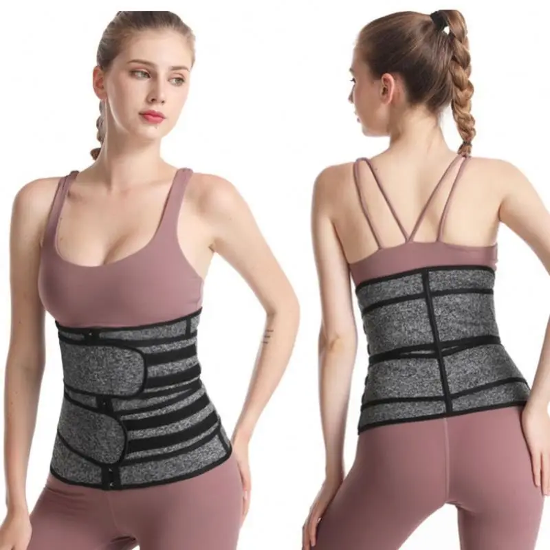 Workout Slim Belly Band Body Corset Tummy Control Sauna Waist Trimmer Brand Your Own Waist Trainer Latex Vest