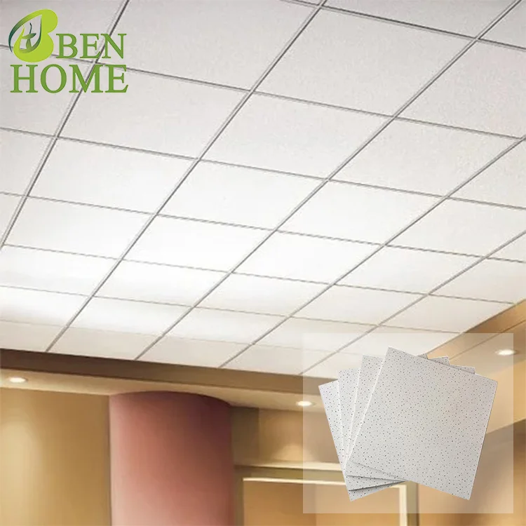 Cheap Mineral Fiber Ceiling Construction Building Materials Sound Proofing