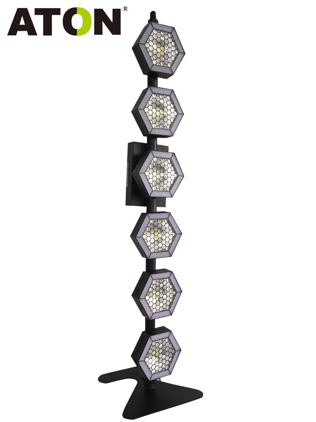 HOT LED retro 6x60W effect lights strobe retro stage lights DJ background light concert wedding event show