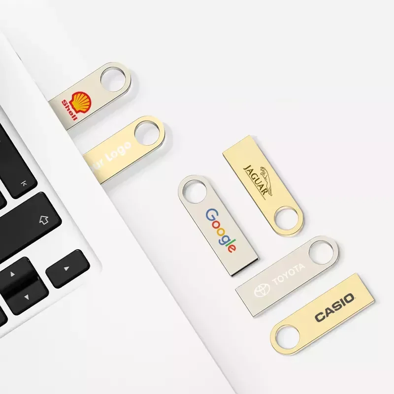 Promotion Super mini USB flash Drive 32GB 16GB 8GB 4GB Metal Pen Drive Flash Memory personalized USB Stick