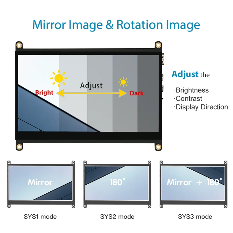 TFT Touch Screen  7 Inch TFT Monitor Touch  4.3 Inch TFT LCD Pantallas LCD 8 Inch Monitor Touch Screen Displays Display LCD