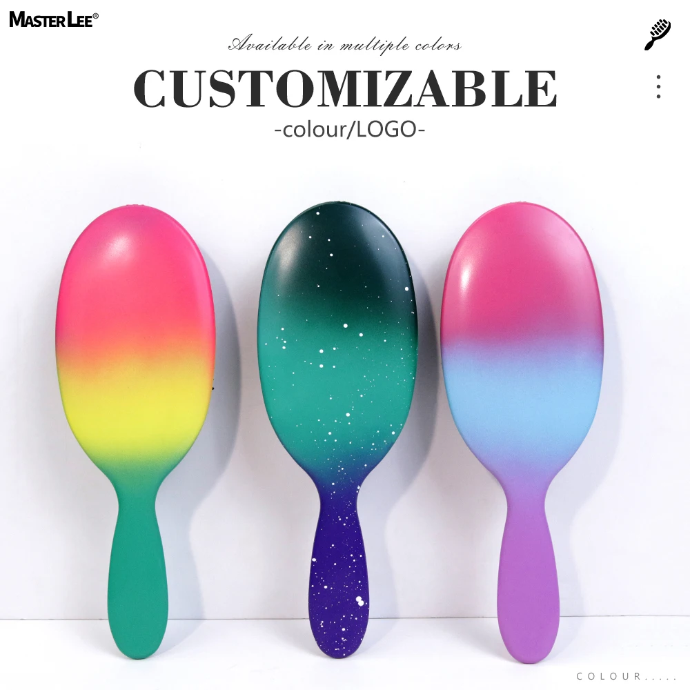 Mysterious Universe Boar Bristle detangling hair brush Comfortable Luxury Hair Brush with Paper Box or Fabric Pouch