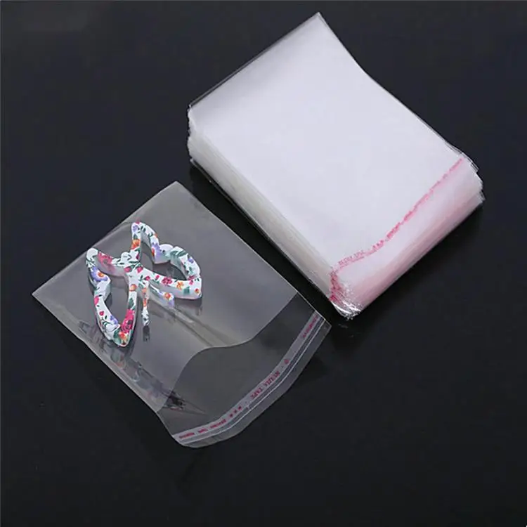 Resealable Glue Tape Different Size BOPP PET PE CPP Self-Adhesive Plastic Polyethylene Opp Self Adhesive Bag
