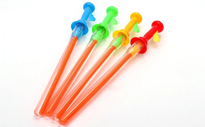 Syh82 46cm Summer Party Favor Maker Soap Big Giant Water Stick Toy Wands Bubble For Kids Summer Toys Outdoor Toys For Kids