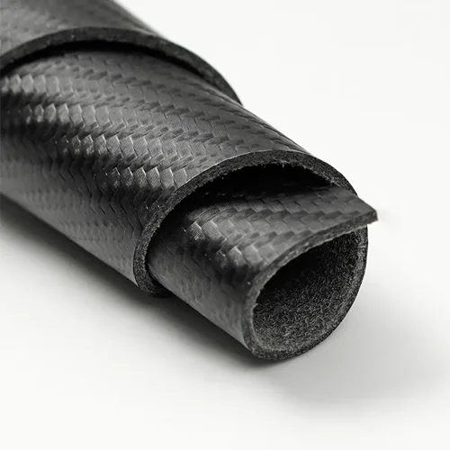 Sport Shoes 1.2mm Carbon-fiber design color black High Quality Synthetic leather Microfiber towel PU