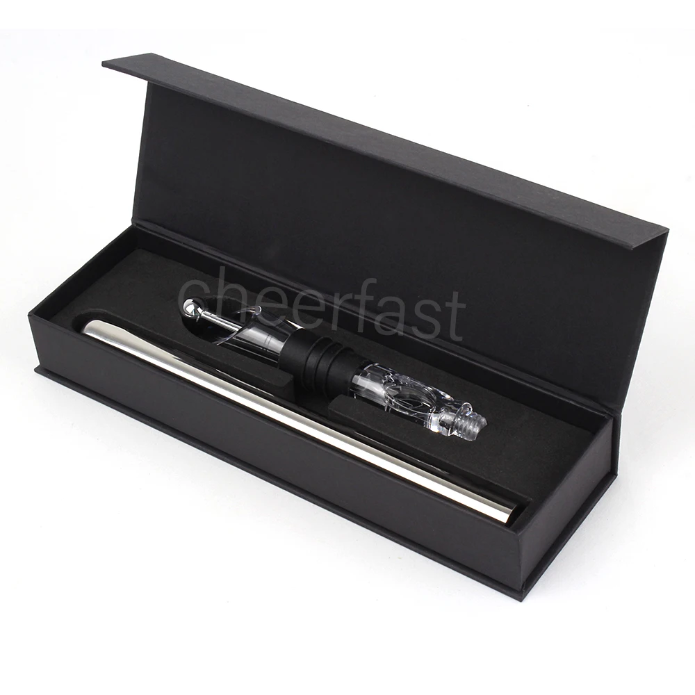 New Arrivals  Red Wine Bottle Cooler Wine Chiller Stick Set And 3-in-1 Stainless Steel Wine Bottle Chilling Stick set