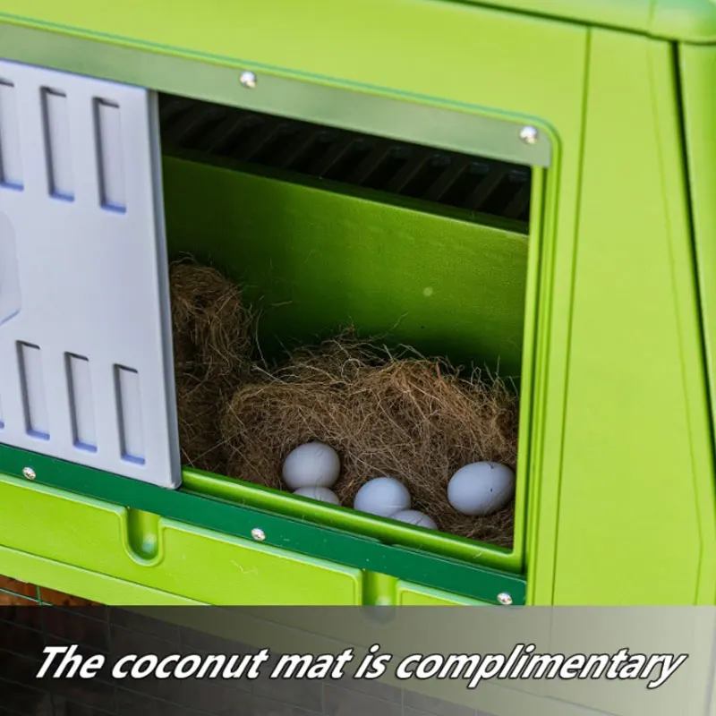 Eco Small Outdoor Wire Mobile Laying Chicken House Coop Mini Chicken Coop