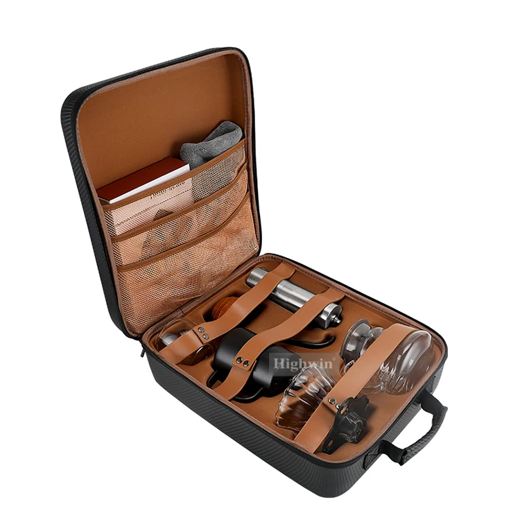 HIGHWIN Portable Pour Over Coffee Maker Set Hand Drip Coffee Maker Gift Set